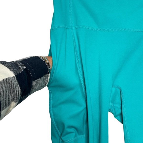 Fabletics Motion 365 Aqua High-waisted Full-Length Leggings w/Pockets Sz M - Picture 7 of 16